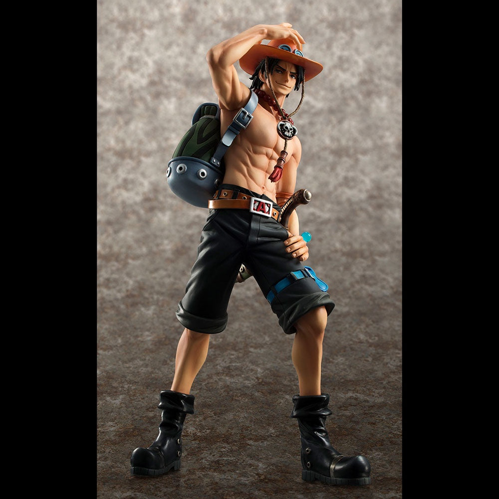 Portrait.Of.Pirates ONE PIECE NEO-DX Portgas D. Ace10th LIMITED Ver.-Figuras-MEGAHOUSE-Akibara Xpress