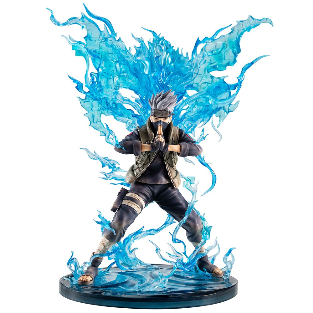 Precious G.E.M. Series NARUTO Hatake Kakashi Ver Susano [with LED base]-Figuras-MEGAHOUSE-Akibara Xpress