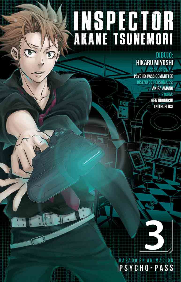 PSYCHO PASS N.3-Mangas Panini-PANINI-Akibara Xpress