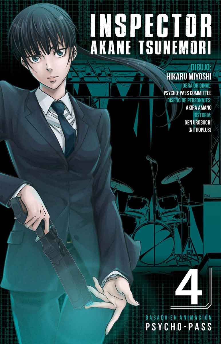 PSYCHO PASS N.4-Mangas Panini-PANINI-Akibara Xpress