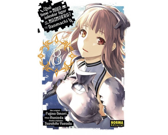 QUE TIENE DE MALO INTENTAR LIGAR EN UN MAZMORRA DANMACHI N.8 EUROPA-Mangas Españoles-NORMA-Akibara Xpress