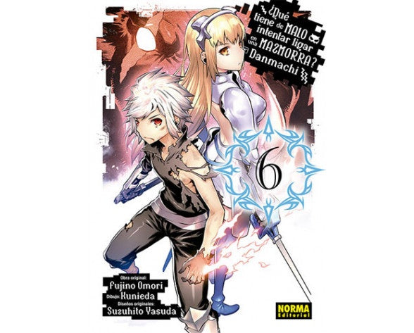 QUE TIENE DE MALO INTENTAR LIGAR EN UNA MAZMORRA? DANMACHI N.6 EUROPA-Mangas Españoles-NORMA-Akibara Xpress