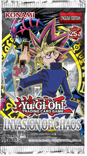 YU GI OH TCG INVASION OF CHAOS BOOSTER