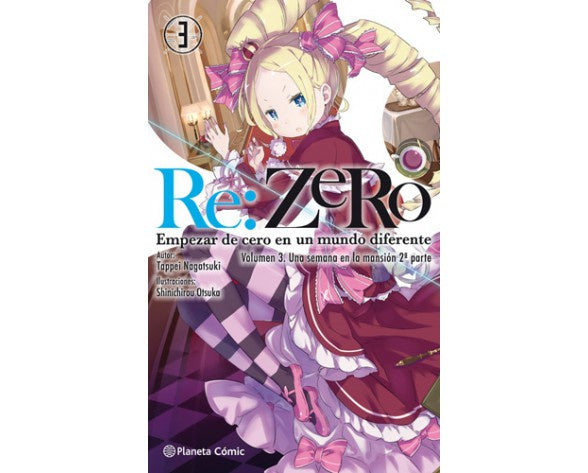 RE: ZERO 3 NOVELA EUROPA-Mangas Españoles-PLANETA COMIC-Akibara Xpress