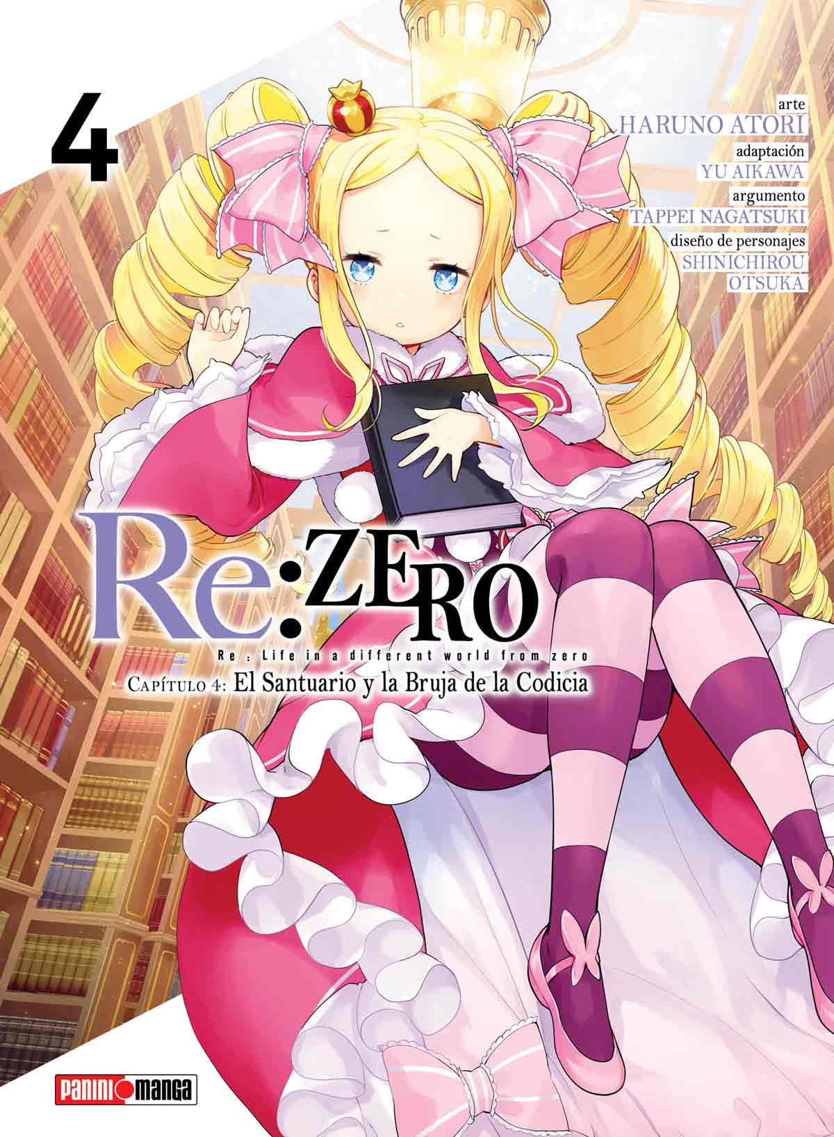 RE: ZERO (CHAPTER FOUR) N.4-Mangas Panini-PANINI-Akibara Xpress