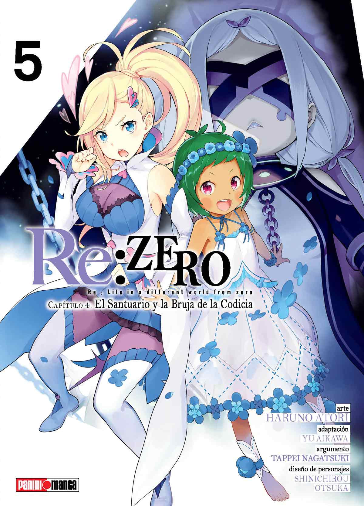 RE: ZERO (CHAPTER FOUR) N.5-Mangas Panini-PANINI-Akibara Xpress