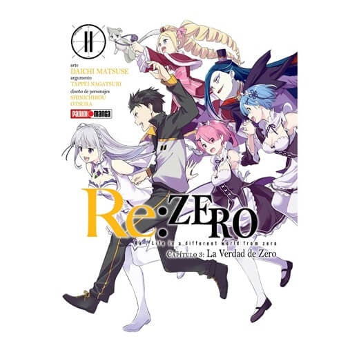 RE: ZERO (CHAPTER THREE) N.11-Mangas Panini-PANINI-Akibara Xpress