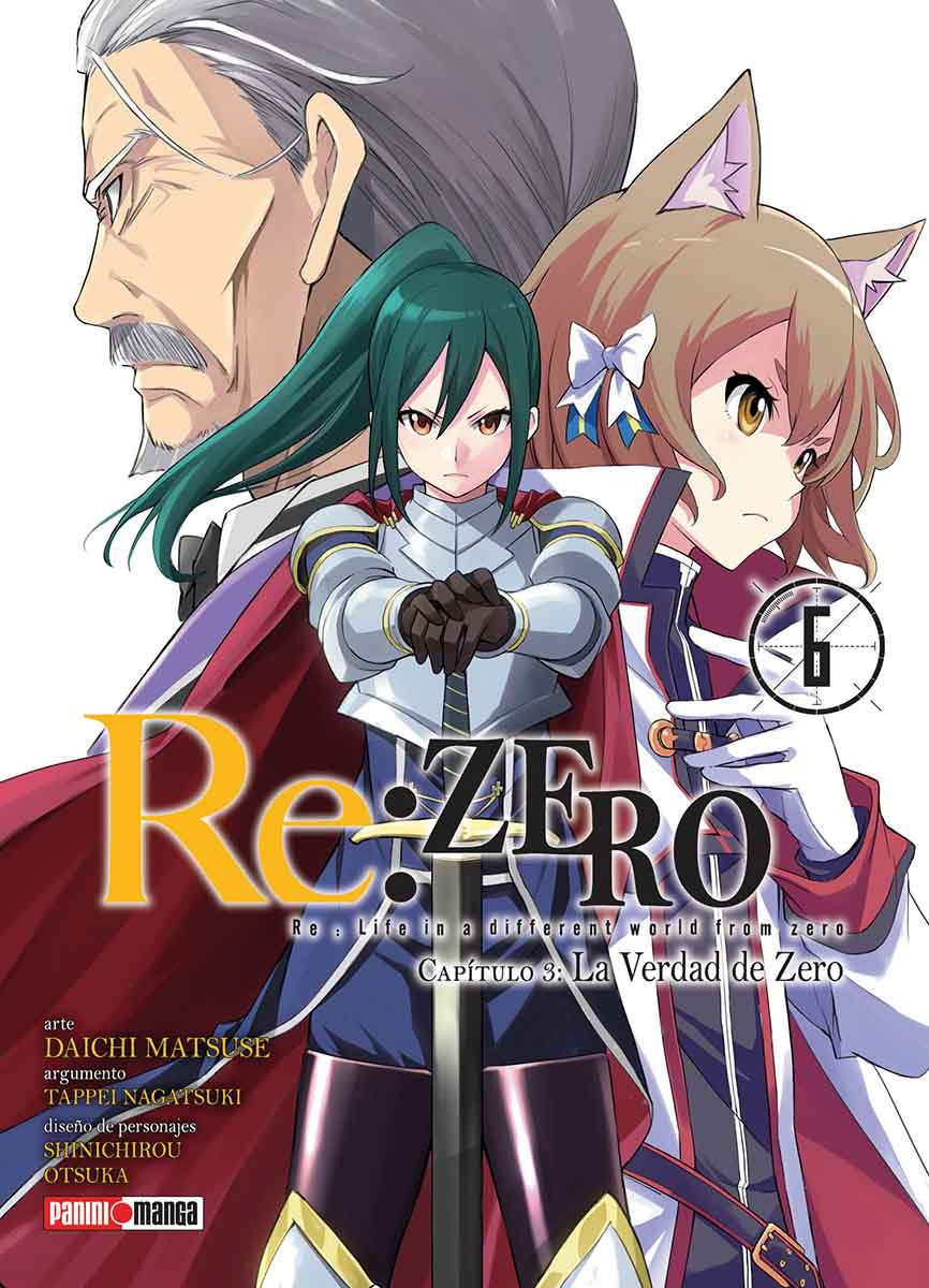 RE: ZERO (CHAPTER THREE) N.6-Mangas Panini-PANINI-Akibara Xpress