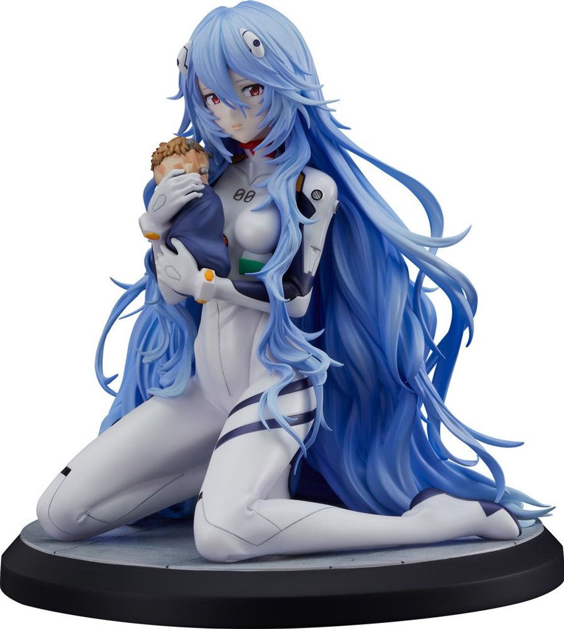 Rei Ayanami: Long Hair Ver.-Figuras-GOOD SMILE COMPANY-Akibara Xpress
