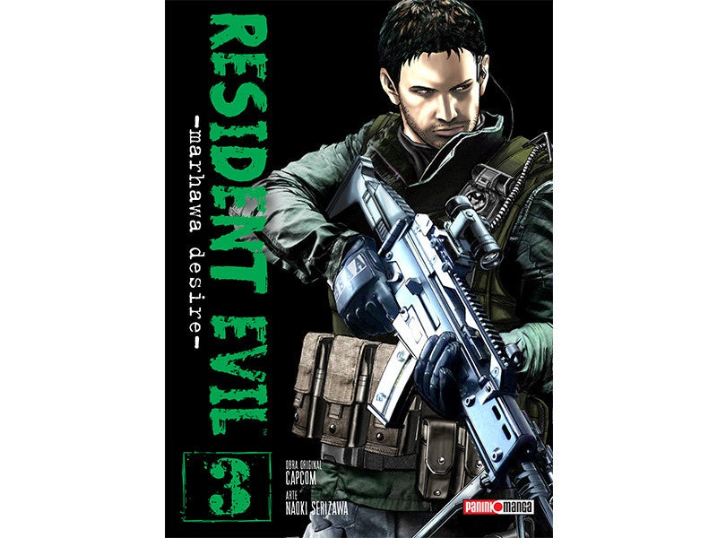 RESIDENT EVIL N.3-Mangas Panini-PANINI-Akibara Xpress