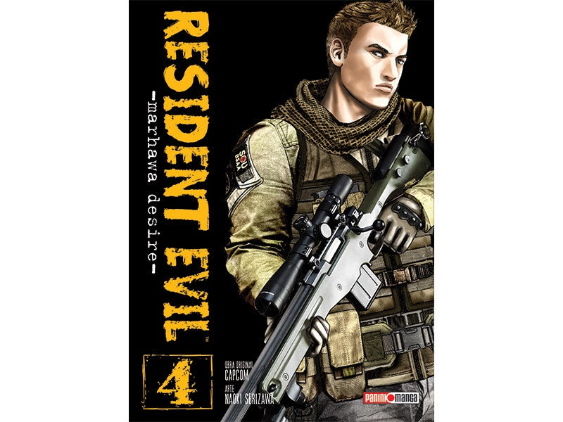 RESIDENT EVIL N.4-Mangas Panini-PANINI-Akibara Xpress