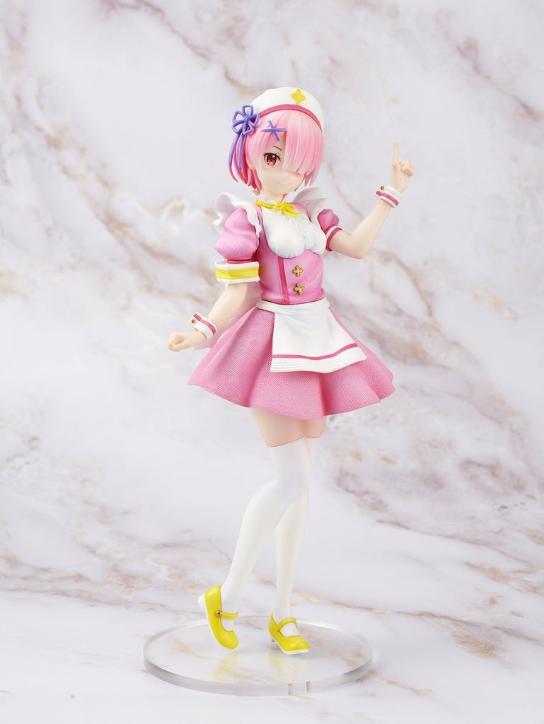 Re:Zero Precious Figure – Ram ~Nurse Maid ver~ Prize Figure-Figuras-Taito-Akibara Xpress