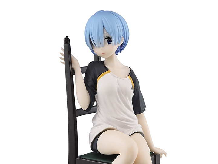 Re:Zero Starting Life in Another World Relax time Rem (T-Shirt Ver.)-Figuras-BANPRESTO-Akibara Xpress