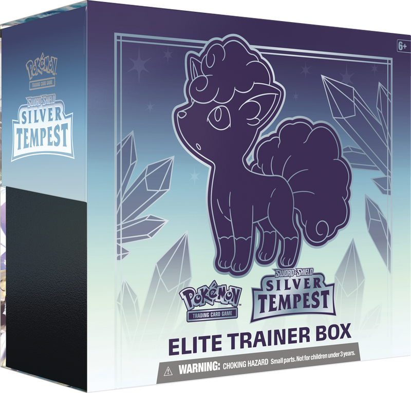Pokemon TCG: Sword & Shield 12 - Silver Tempest Elite Trainer Box INGLES