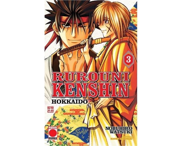 RUROUNI KENSHIN: HOKKAIDO HEN N.3 EUROPA-Mangas Españoles-PANINI EUROPA-Akibara Xpress