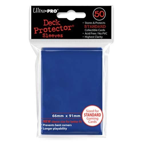 Ultra Pro: Standard Sleeves - Blue 50ct MICAS