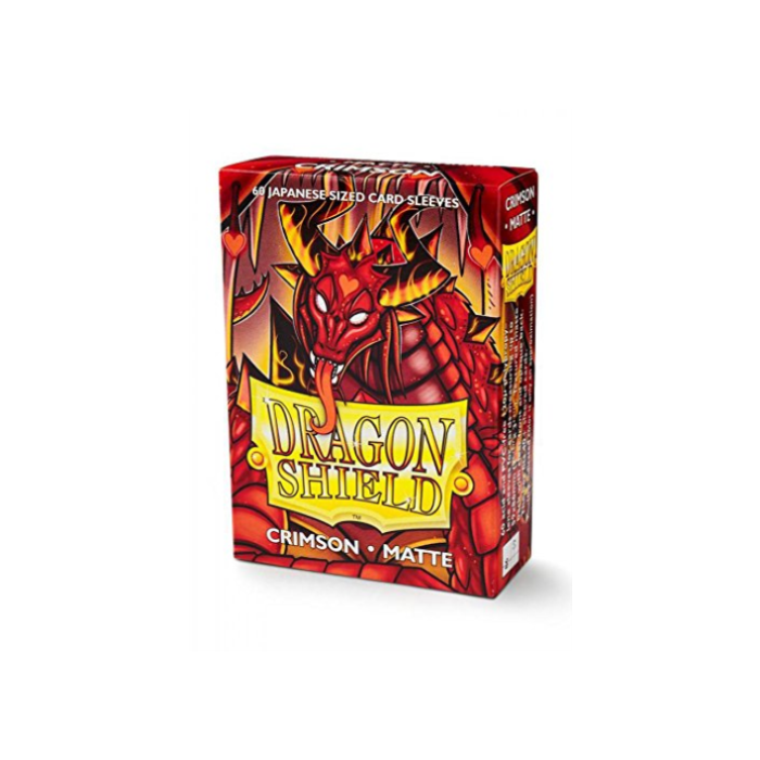 Dragon Shield Micas: Japanese- Matte Crimson (60 ct.)