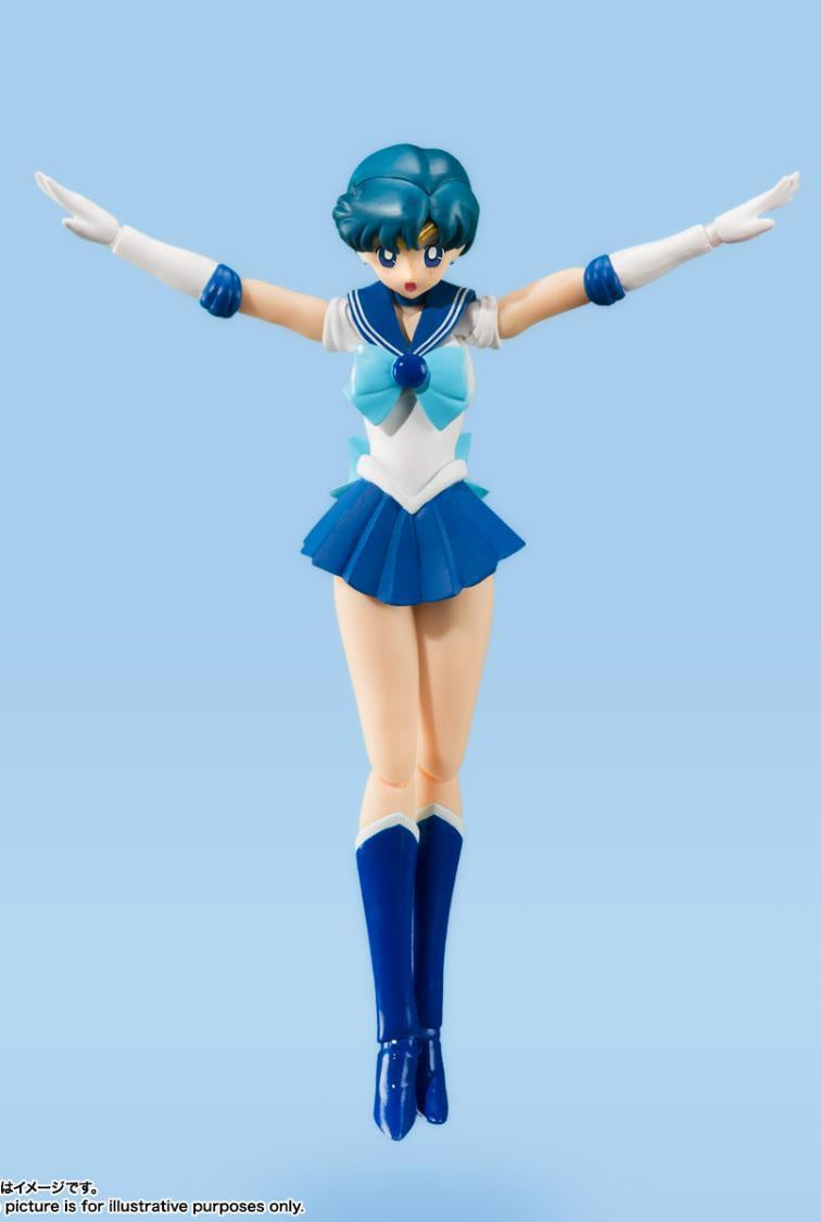S.H.Figuarts Sailor Mercury - Animation Color Edition -Figuras-BANDAI-Akibara Xpress