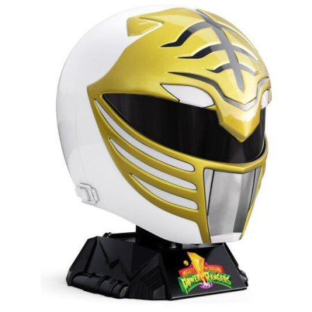 Saban´s Power Rangers Lighting Collection Helmet White Ranger-Figuras-HASBRO-Akibara Xpress