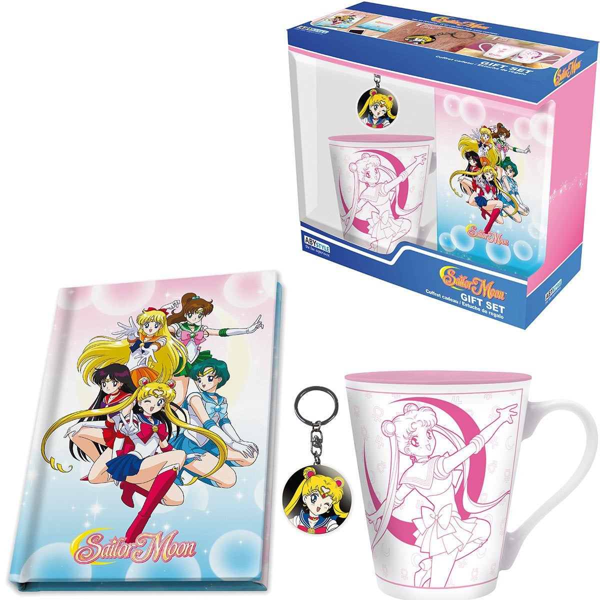 Sailor Moon 3-Pack Gift Set-Llaveros-ABYSTYLE-Akibara Xpress
