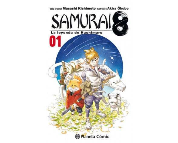SAMURAI 8: LA LEYENDA DE HACHIMARU Nº 1 EUROPA-MANGAS NACIONALES-PLANETA COMIC-Akibara Xpress