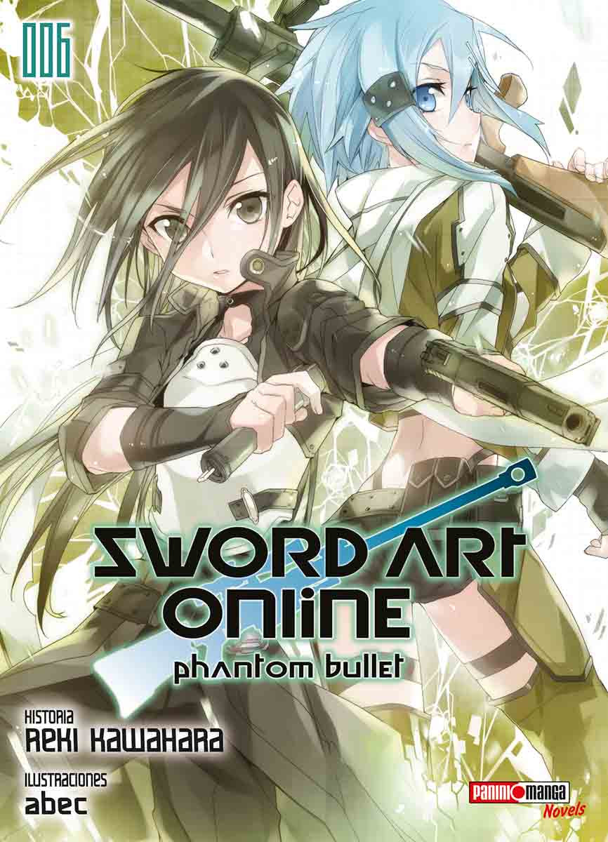 SAO NOVELS PHANTOM BULLET N.6- NOVEL-Mangas Panini-PANINI-Akibara Xpress