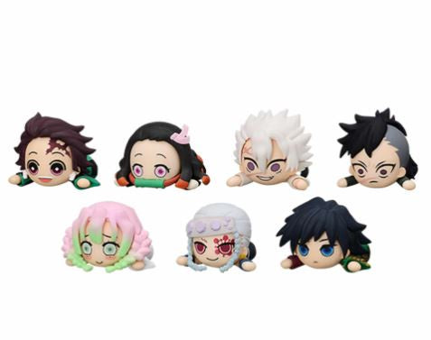 Sega Lay Down Puchi: Demon Slayer: Kimetsu No Yaiba Vol. 1 Caja Sorpresa-Figuras-Sega-Akibara Xpress