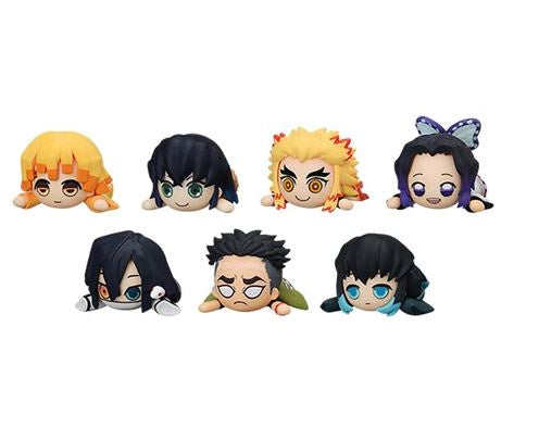 Sega Lay Down Puchi: Demon Slayer: Kimetsu No Yaiba Vol. 2 Caja Sorpresa-Figuras-Sega-Akibara Xpress