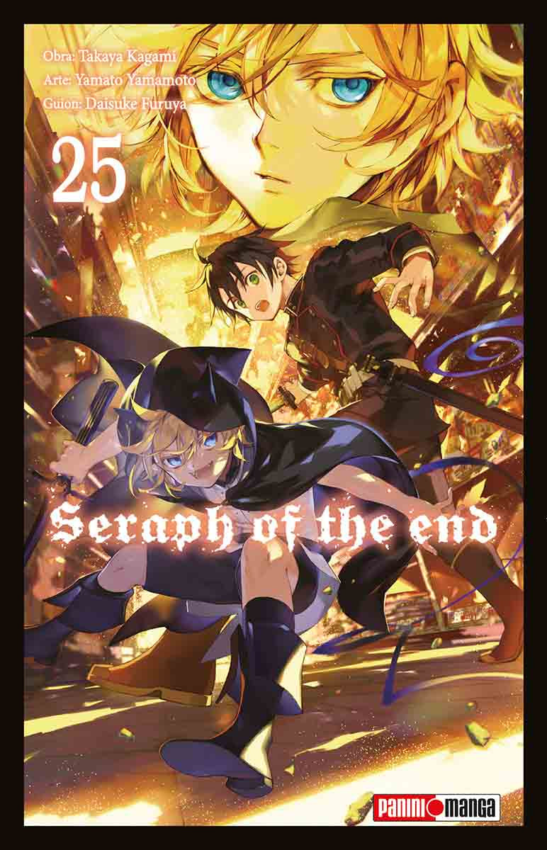 SERAPH OF THE END N.25-Mangas Panini-PANINI-Akibara Xpress