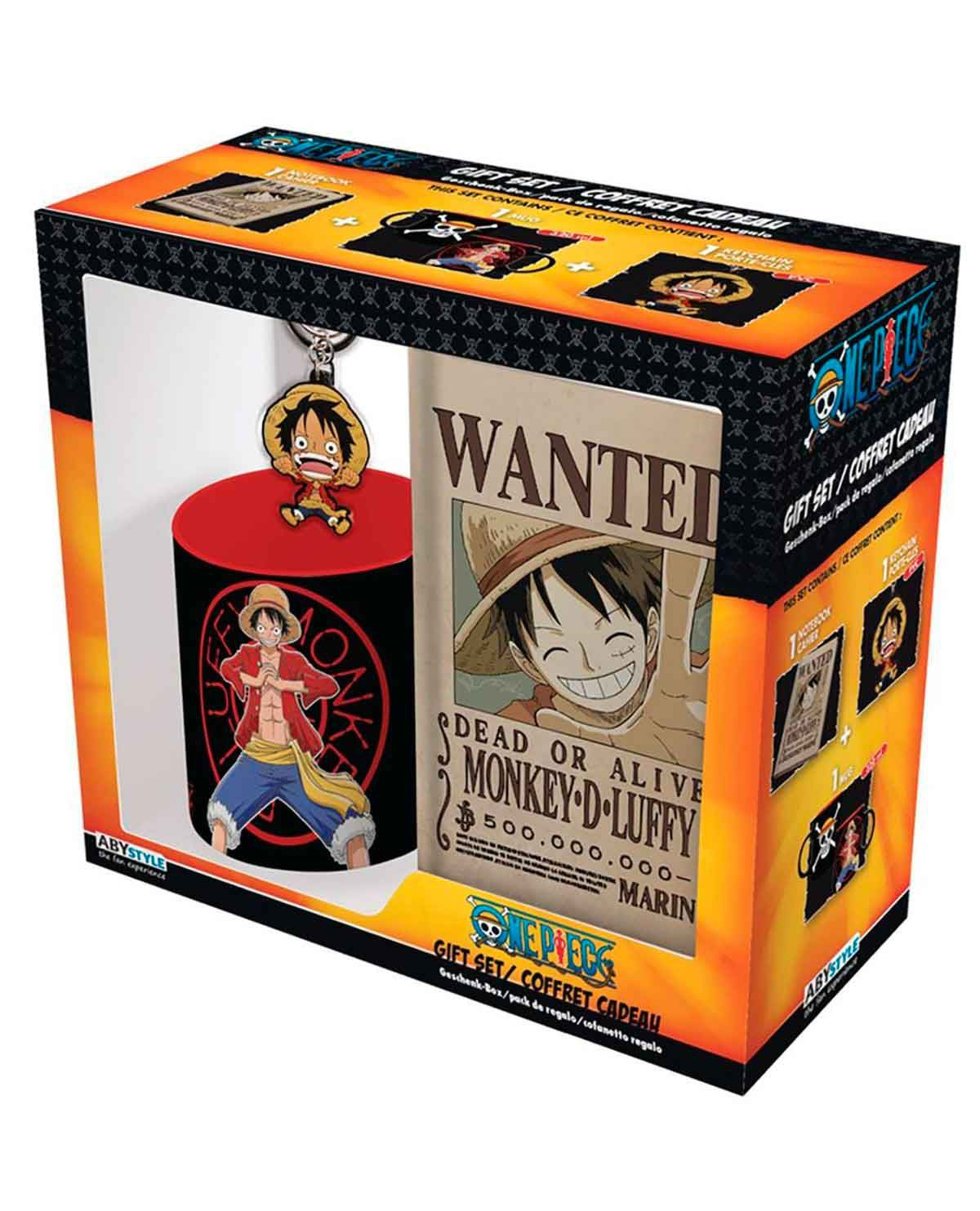Set One Piece incluye Taza Libreta y Llavero-Tazas-ABYSTYLE-Akibara Xpress