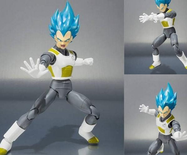 SH Figuarts Super Saiyan God Vegeta-Figuras-SH Figuarts-Akibara Xpress