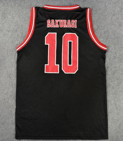 Slam Dunk Jersey Sakuragui 10 M Negra-Ropa-Ropa Japon-Akibara Xpress