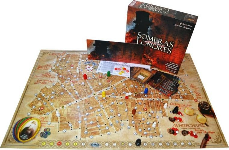 Sombras sobre Londres-Juegos De Mesa-Juegos de Mesa-Akibara Xpress