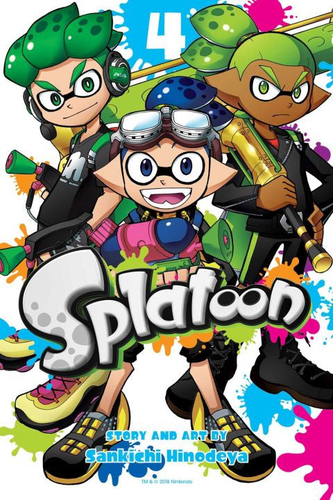 SPLATOON 4 INGLES-Mangas Ingles-Kodansha Comics-Akibara Xpress