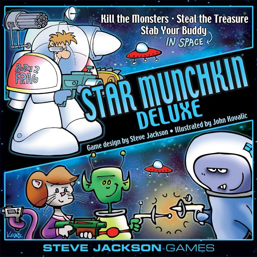 STAR MUNCHKIN DELUXE - INGLÉS-Juegos De Mesa-Juegos de Mesa-Akibara Xpress