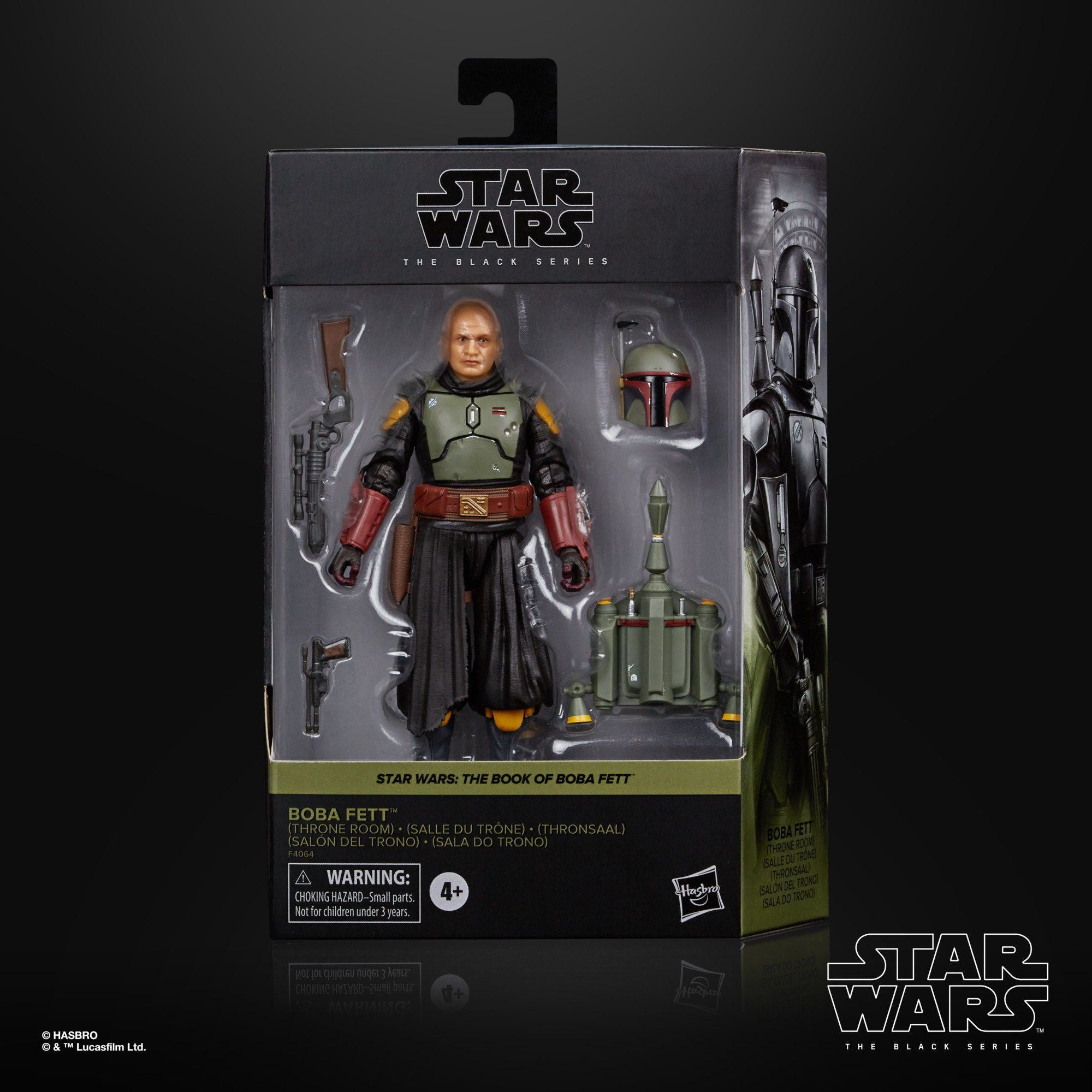 Star Wars The Black Series Boba Fett (Throne Room) Deluxe 6-Inch Action Figure-Figuras-HASBRO-Akibara Xpress