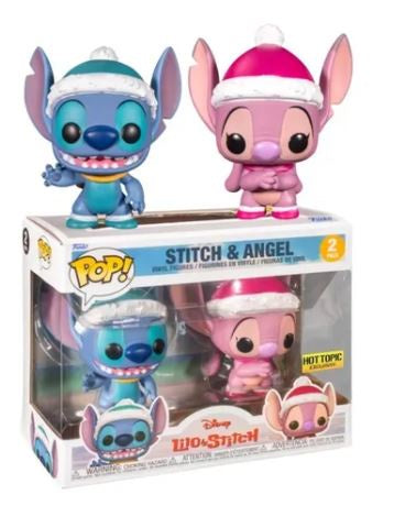 Funko Stitch & Angel 2 Pack Hot Topic Exclusive