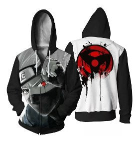 Sudadera Kakashi Sharingan-Ropa-Black Widow-Akibara Xpress