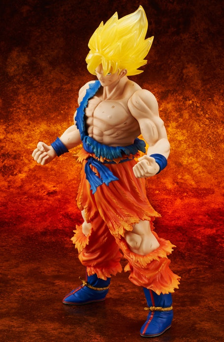 Super Saiyan Son Gokou Damaged Ver. Comicon-Figuras-X-Plus-Akibara Xpress