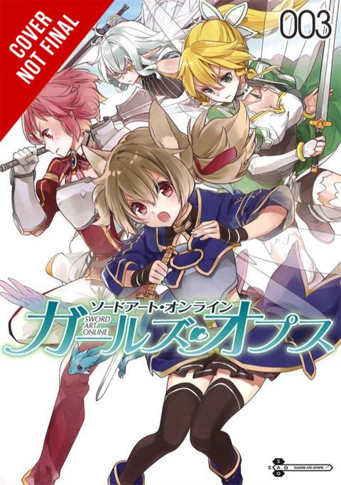SWORD ART ONLINE GIRLS OPS 3 INGLES-Mangas Ingles-Mangas Ingles-Akibara Xpress