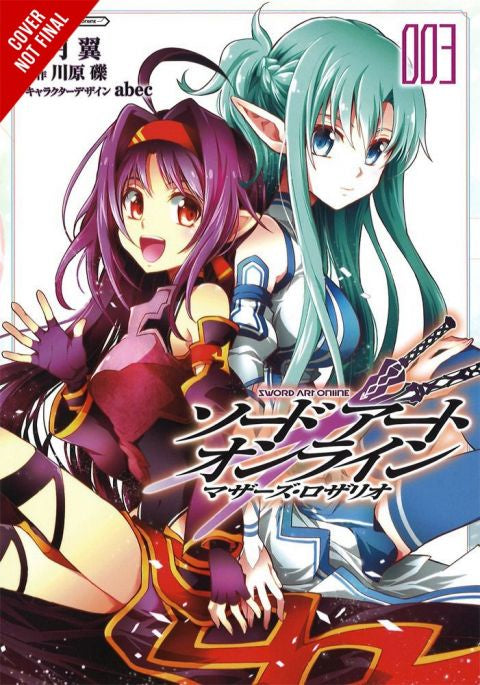 SWORD ART ONLINE MOTHERS ROSARY 3 INGLES-Mangas Ingles-Yen press-Akibara Xpress