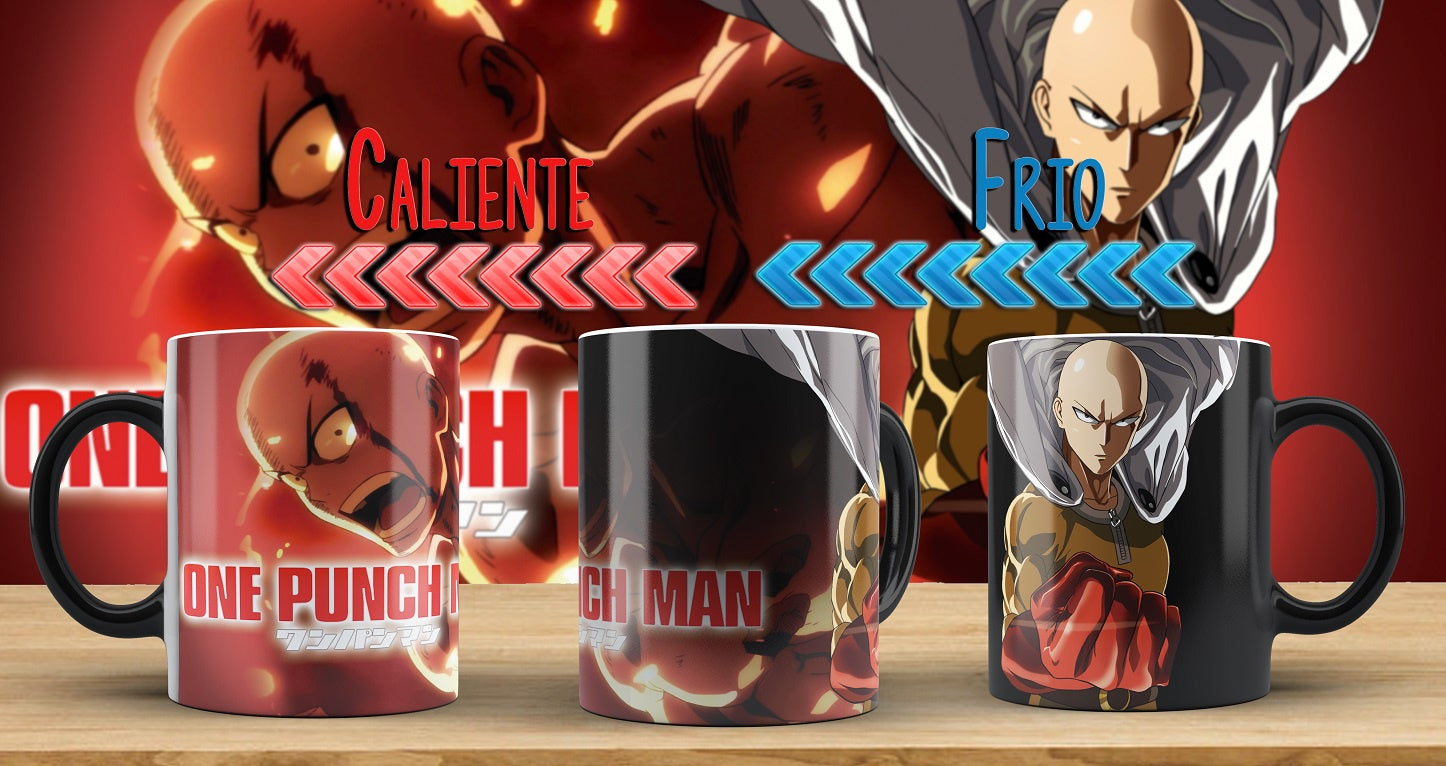 Taza Magica One Punch 001-Tazas-Tazas-Akibara Xpress