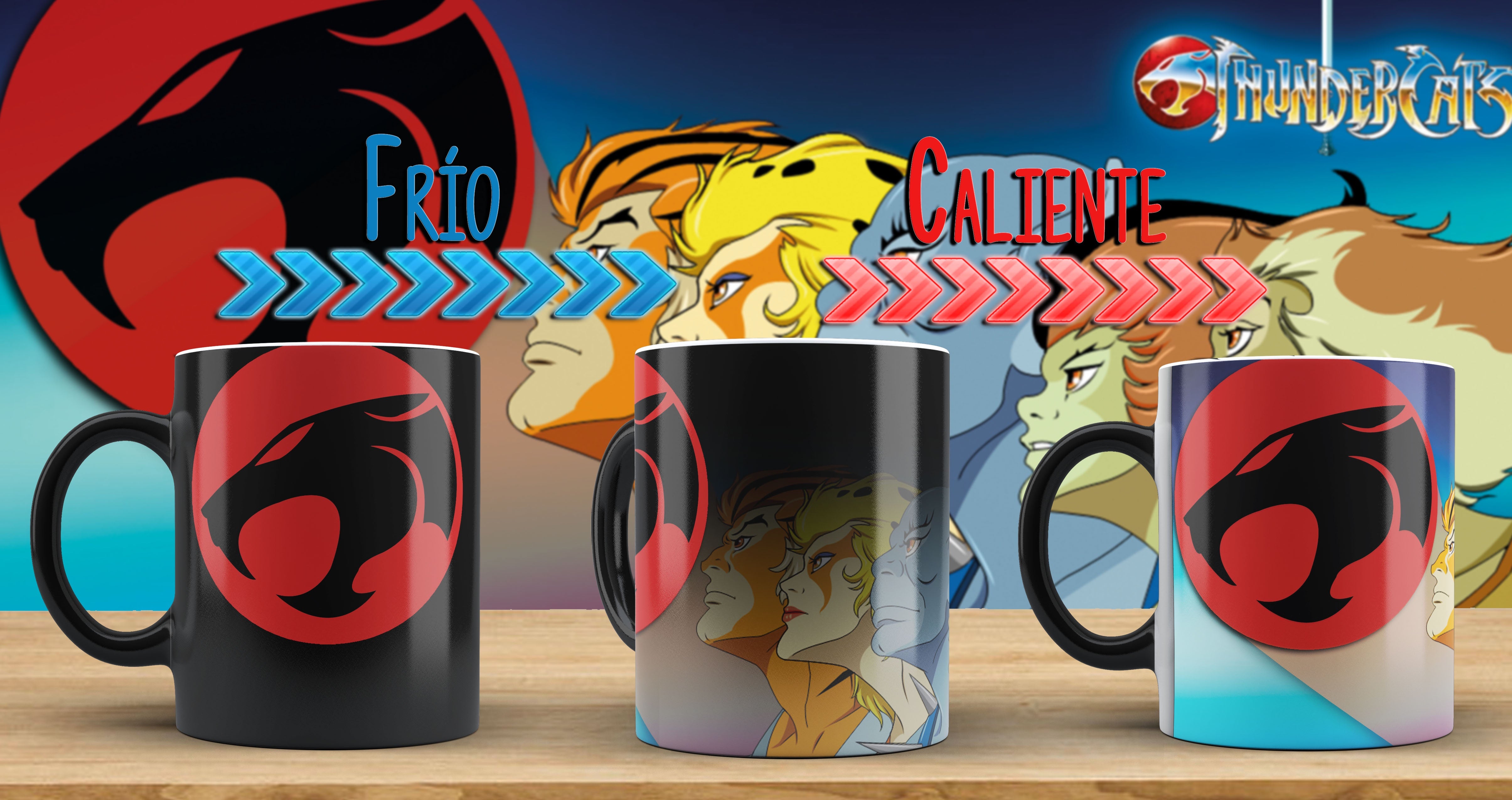 Taza Magica Thunder Cats 001-Tazas-Tazas Pero Ke Mono-Akibara Xpress