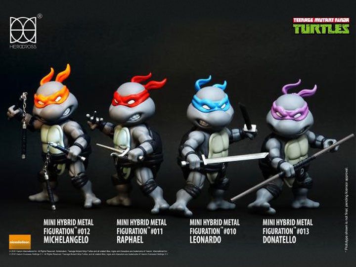 Teenage Mutant Ninja Turtles 2016 Comic-Con Exclusive Grey-Figuras-Herocross-Akibara Xpress