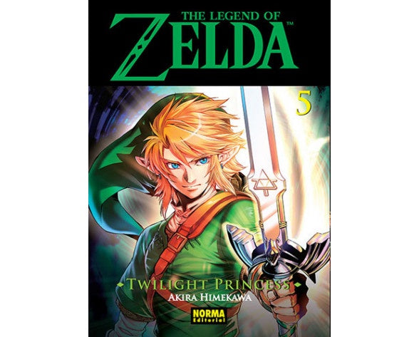 THE LEGEND OF ZELDA: TWILIGHT PRINCESS 5 EUROPA-Mangas Españoles-NORMA-Akibara Xpress