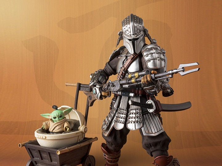 The Mandalorian Mei Sho Movie Realization Ronin Mandalorian and Grogu-Figuras-BANDAI SPIRITS-Akibara Xpress