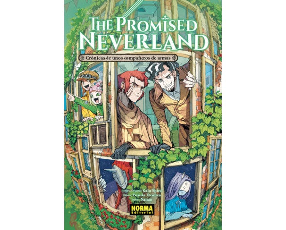 THE PROMISED NEVERLAND: CRONICAS DE UNOS COMPANEROS DE ARMAS (Novela) EUROPA-Mangas Españoles-NORMA-Akibara Xpress