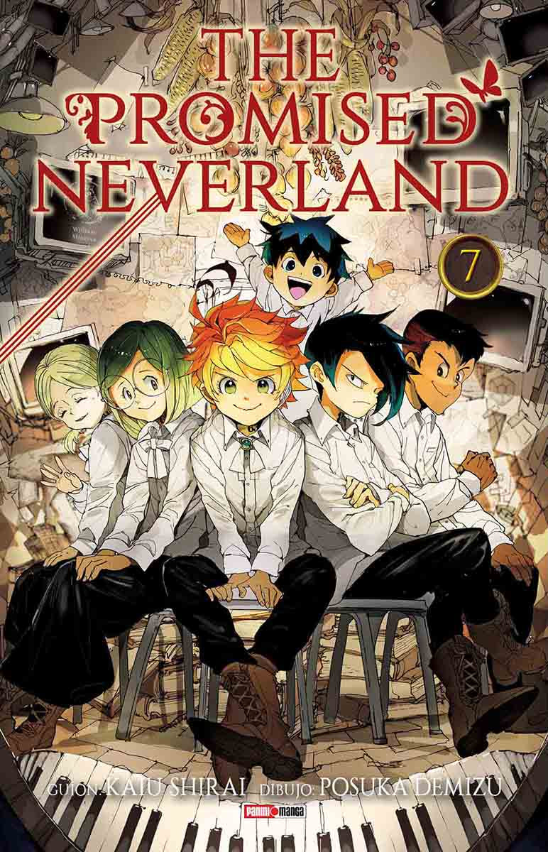 THE PROMISED NEVERLAND N.7-Mangas Panini-PANINI-Akibara Xpress