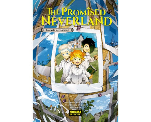 THE PROMISED NEVERLAND:LA CARTA DE NORMAN NOVELA EUROPA-Mangas Españoles-NORMA-Akibara Xpress