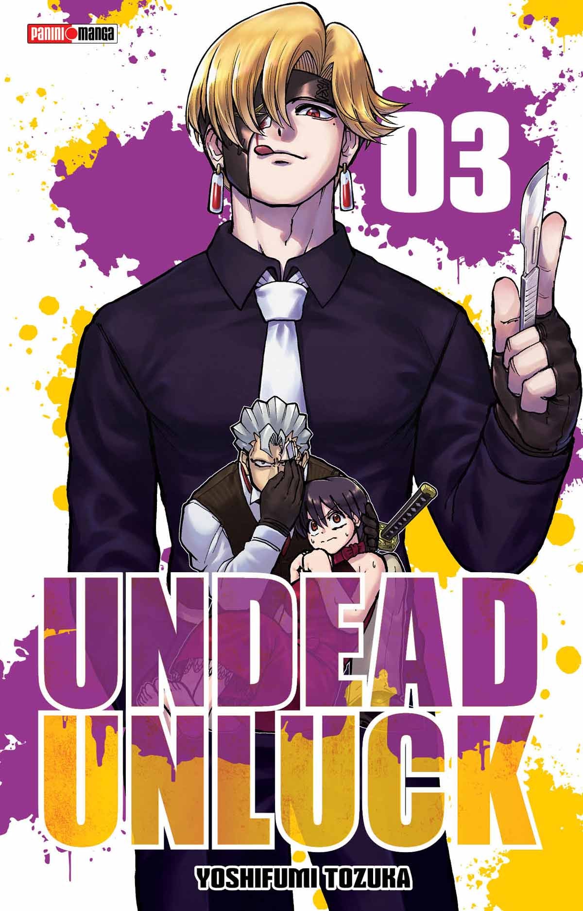 UNDEAD UNLUCK N.3-Mangas Panini-PANINI-Akibara Xpress